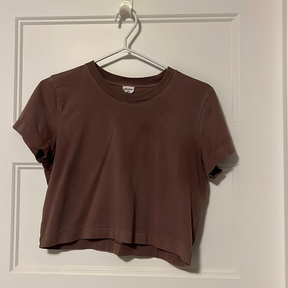 Dusty rose crop top